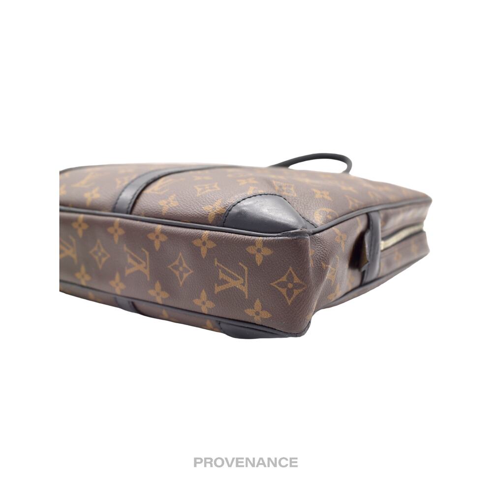 🔴 Louis Vuitton PDV Briefcase Bag - Monogram Macassar - Picture 6 of 16